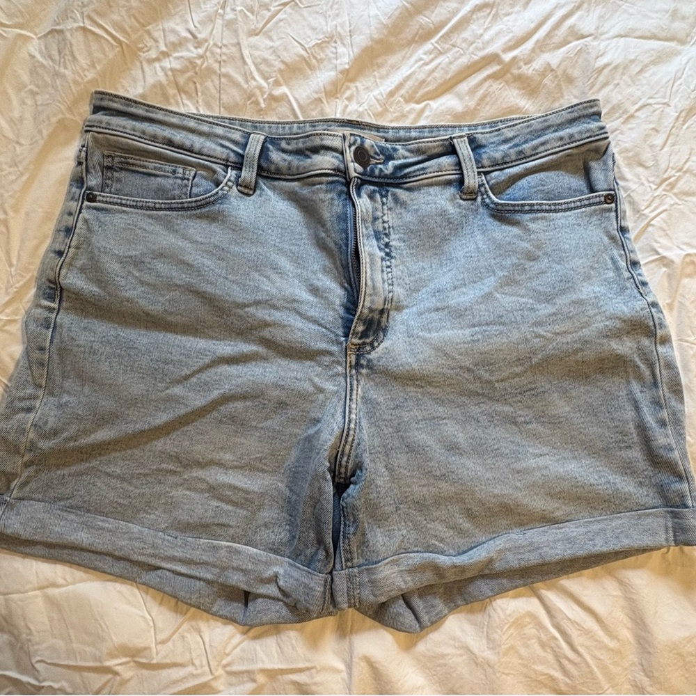 LC Lauren Conrad Blue Denim Shorts